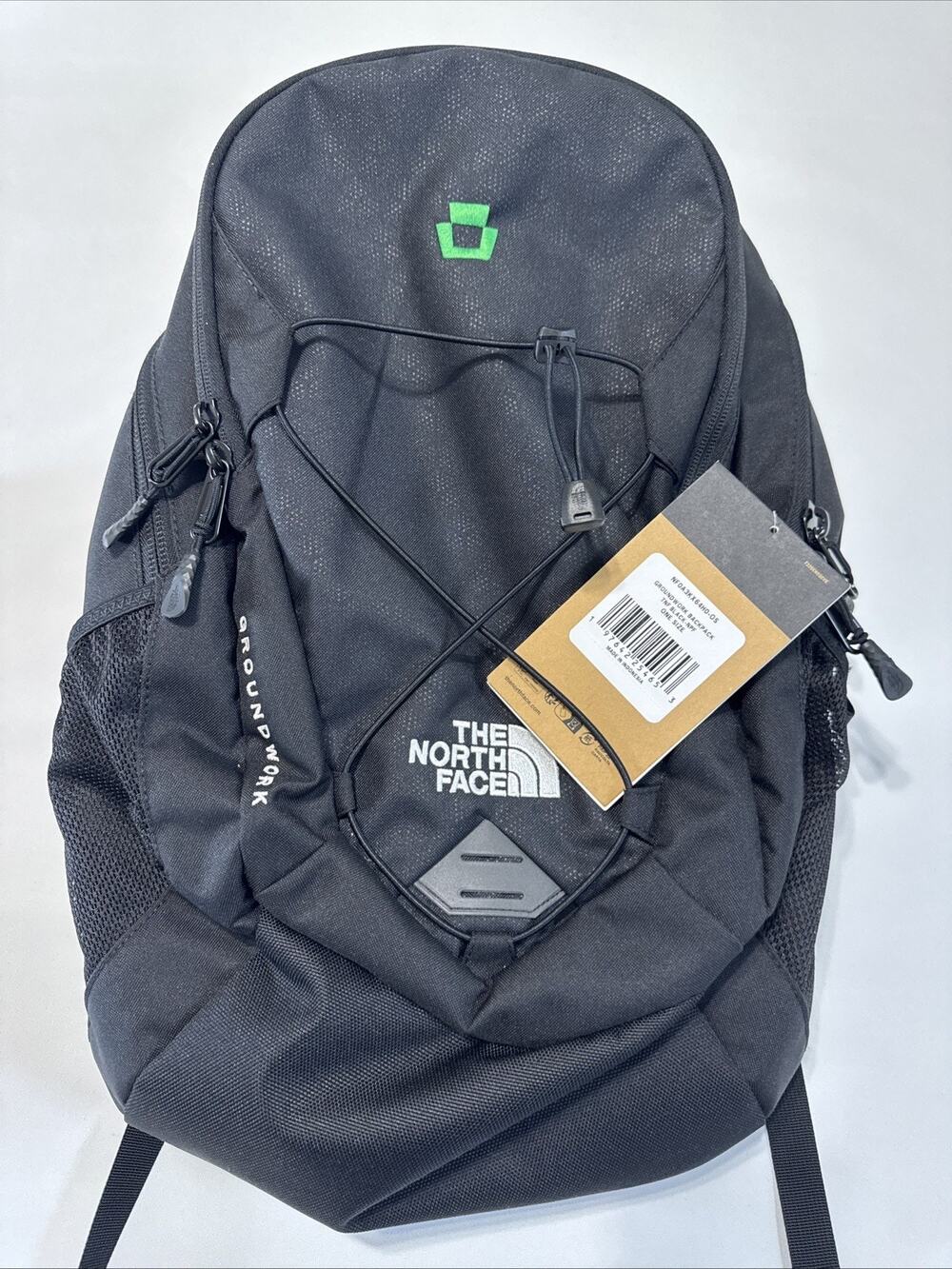THE NORTH FACE Groundwork Black Backpack ezCater Promo Branded 1 New NWT